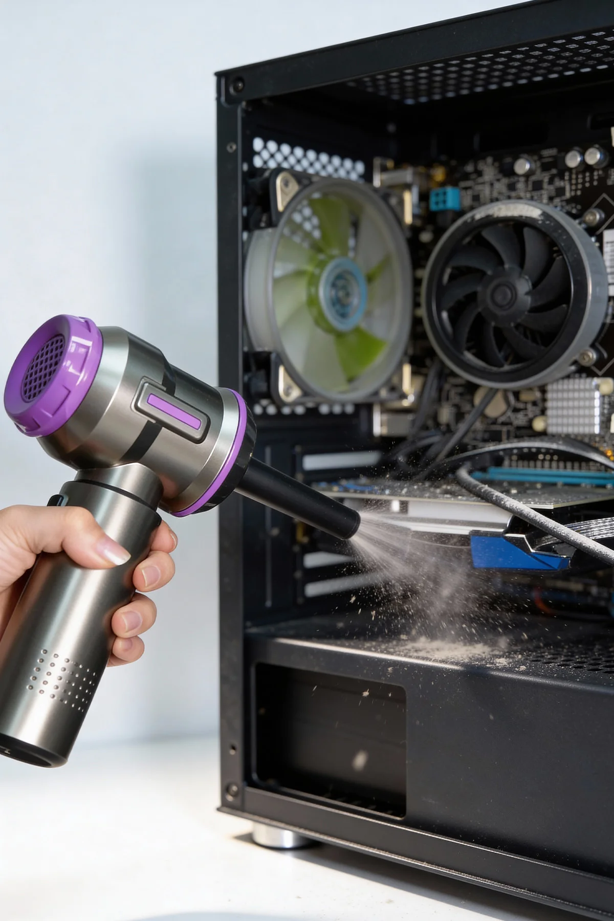 Auhma 2-in-1 15000PA 3 Kademeli Vakumlu & Üflemeli Araç Süpürgesi HL-117