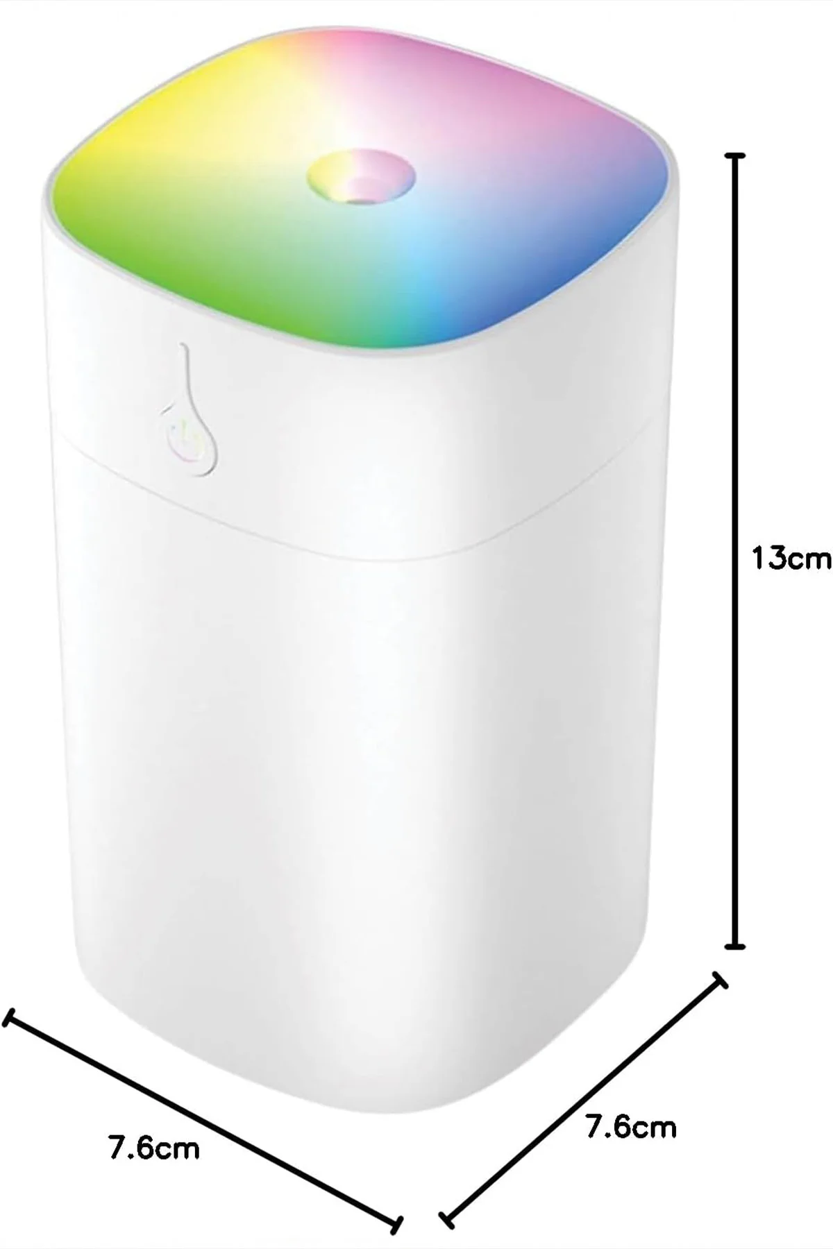 H2O Humidifier 400 ml Ultrasonik Hava Nemlendirici & Aroma Difuzörü