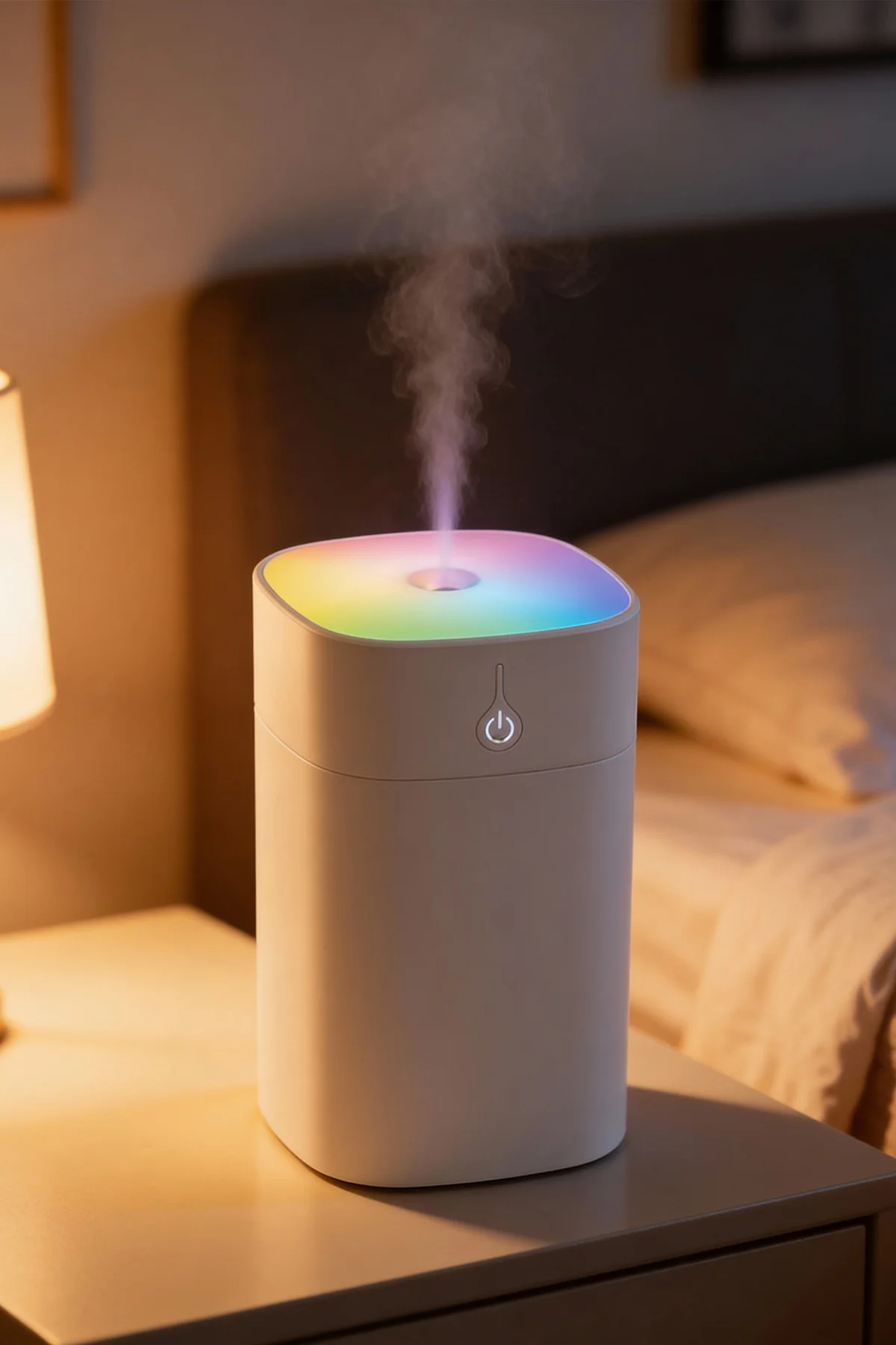 H2O Humidifier 400 ml Ultrasonik Hava Nemlendirici & Aroma Difuzörü