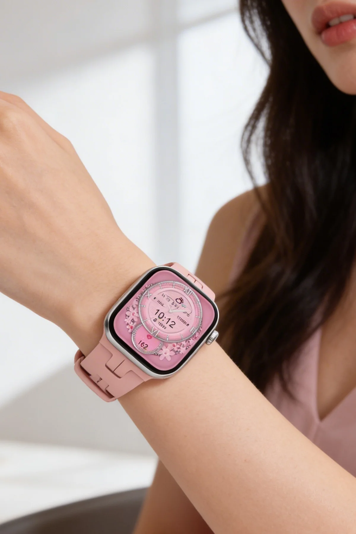 HK10 Mini 1.75 İnç AMOLED Akıllı Saat – IP67 & Kablosuz Şarj