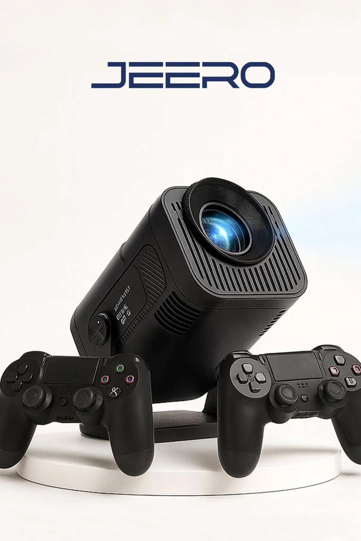 Jeero Oyunlu Projeksiyon Cihazı – 2 Kollu, 20.000 Oyun, Android, Türkçe Menü