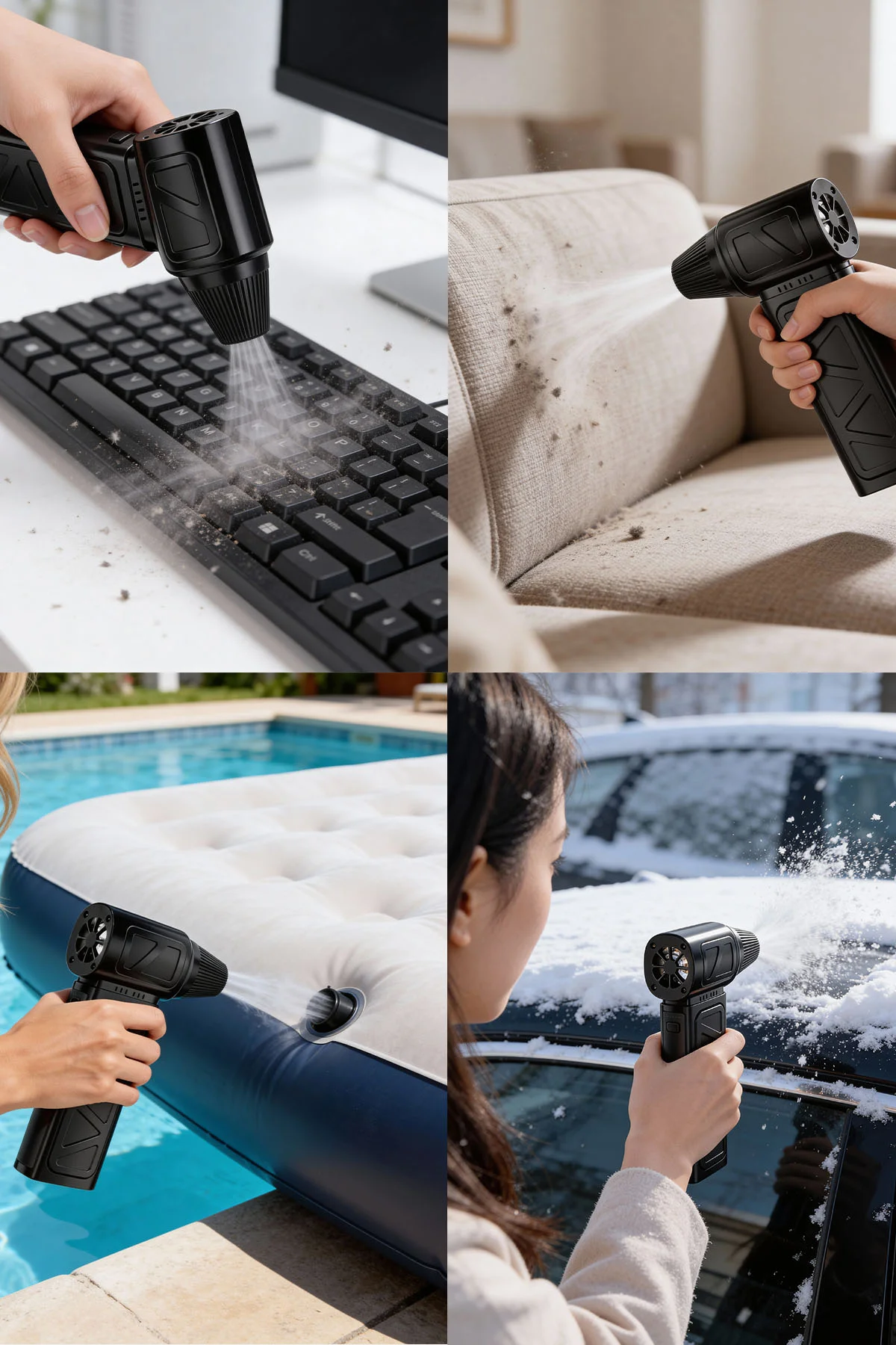 Mini Turbo Jet Fan 130.000 RPM – Şarjlı Hava Kompresörü & Temizlik Fanı